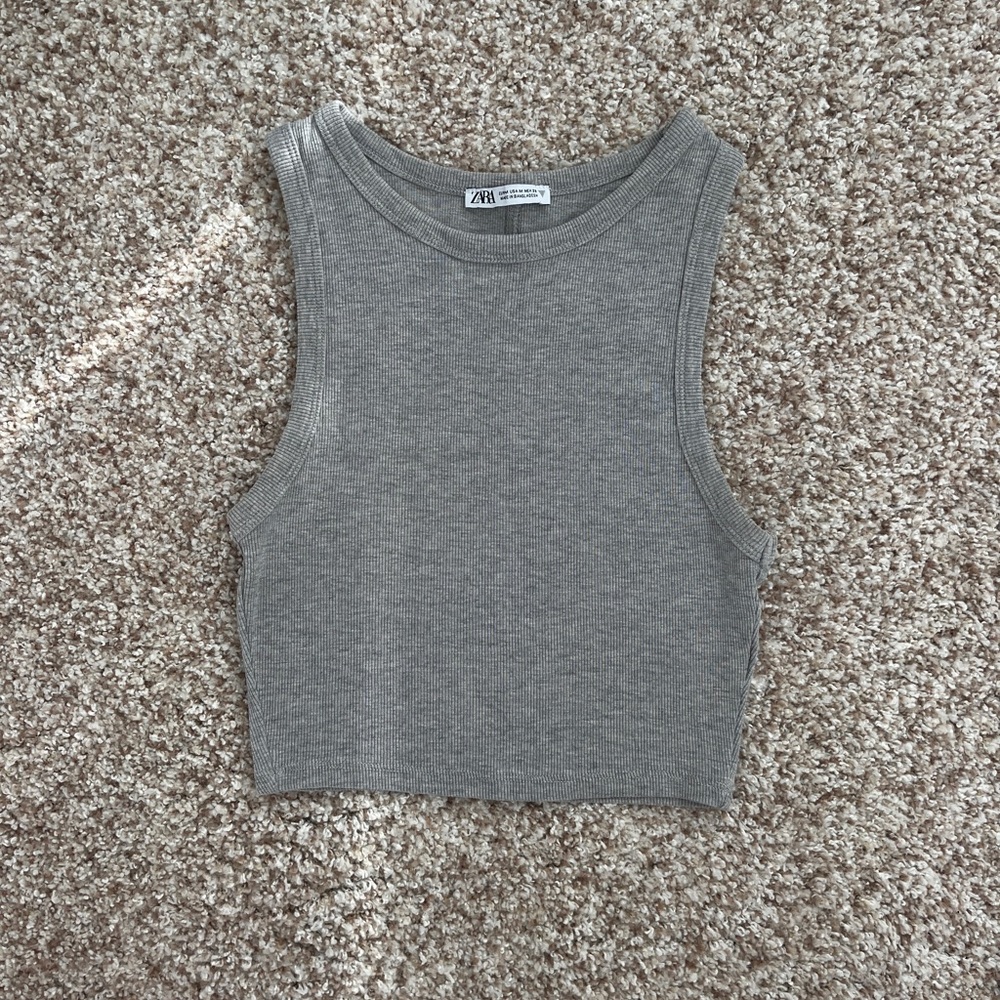 ZARA | rib crop tanks (3) - Picture 4 of 4